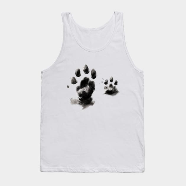 PAW Tank Top by Daria Kusto